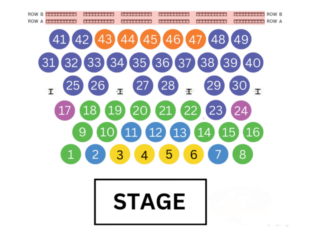 Night of Hope Seating Chart