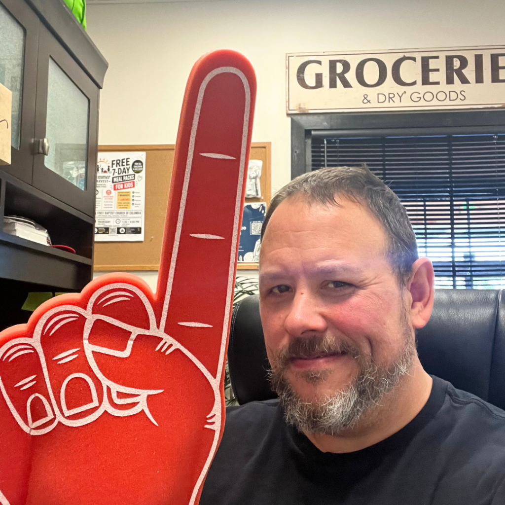 Eric's Foam Finger